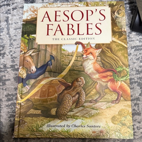 Aesop's Fables Illustrated Book for Reptile Lovers - Picture 1 of 1
